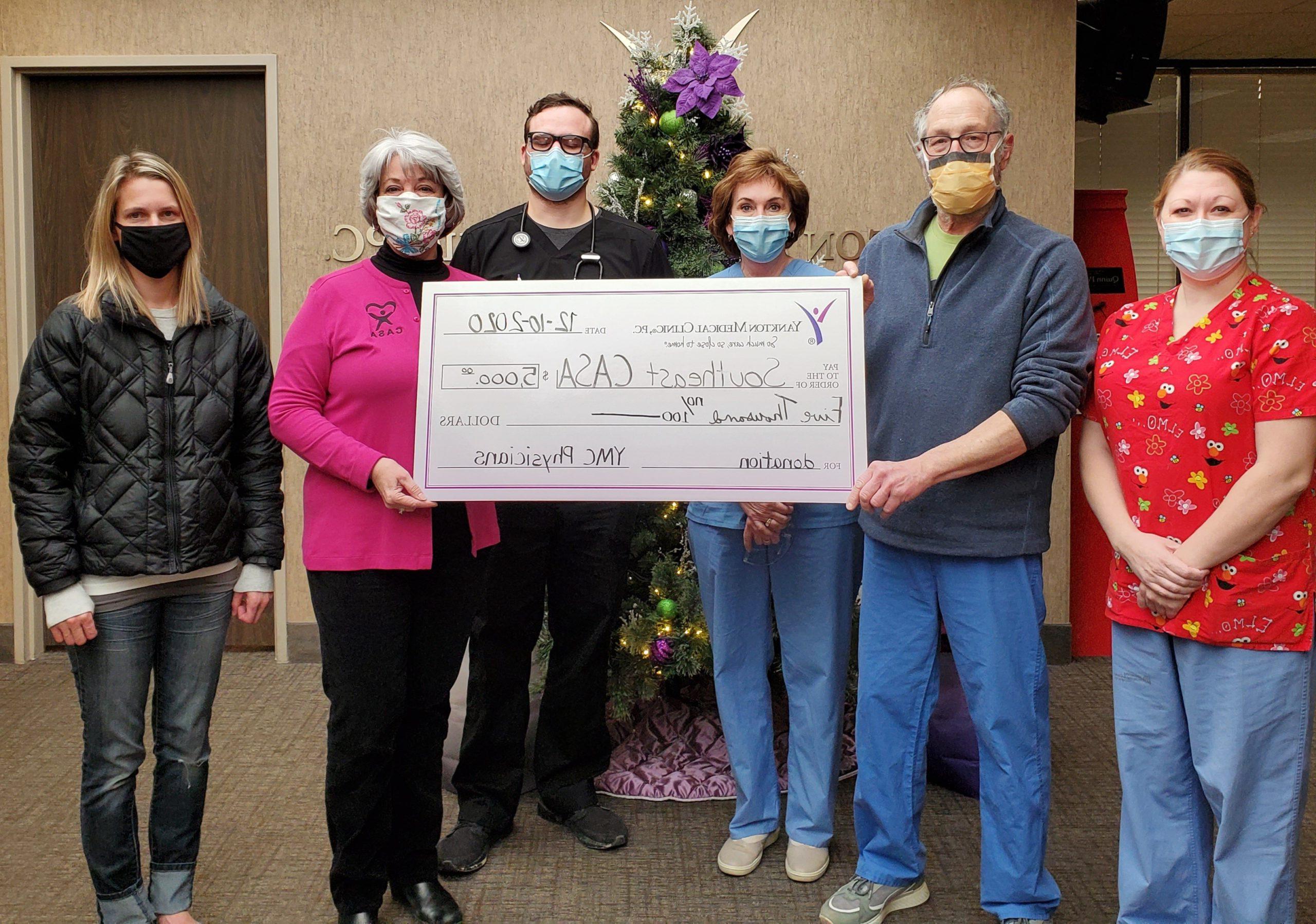 Yankton Medical Clinic Supports Southeast CASA